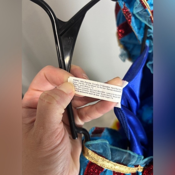 Disney Princess Snow White Halloween Costume Junior Size Size Medium 7-9 - Picture 10 of 11